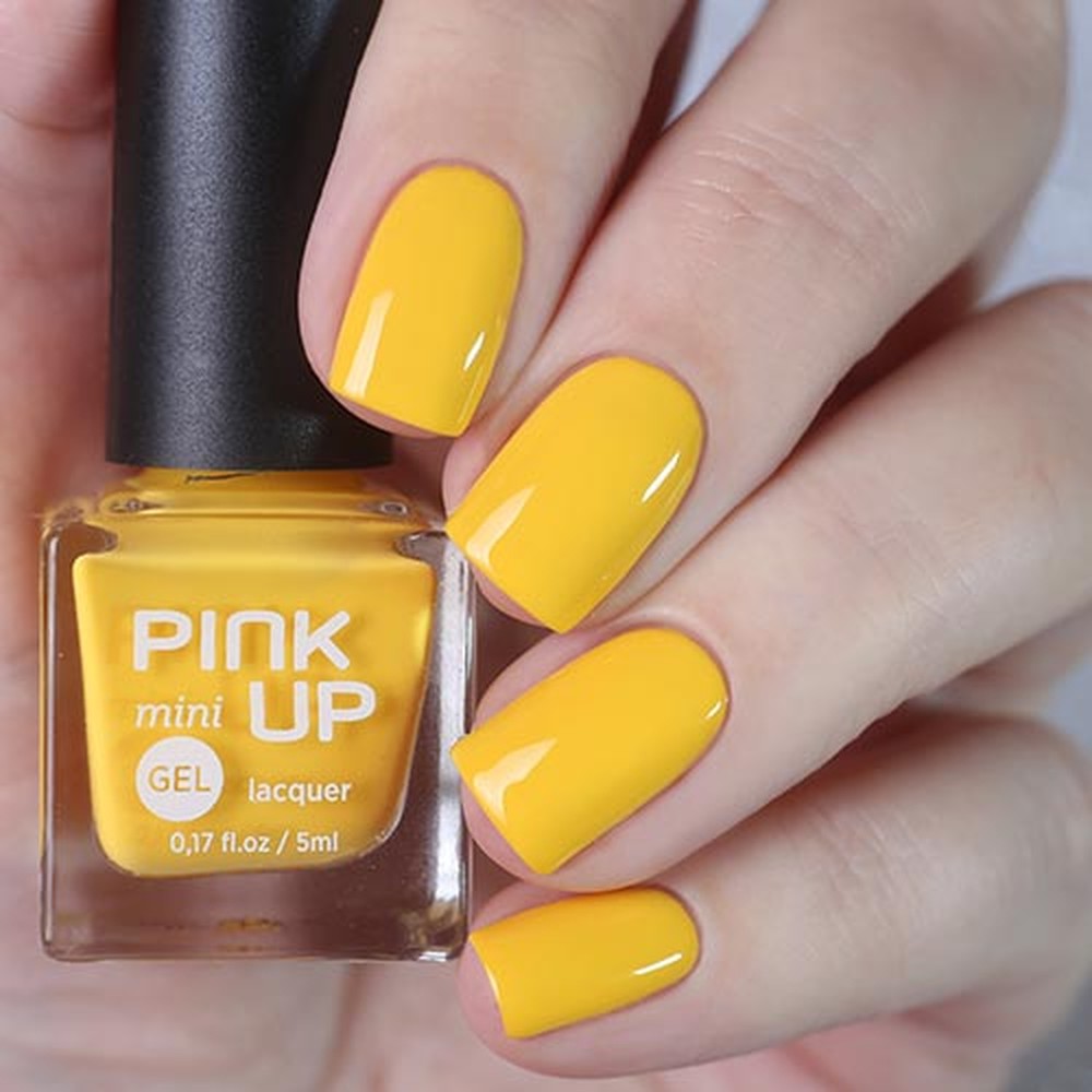 Лак для ногтей Pink Up mini gel с эффектом геля тон 28 5 мл - фото 4