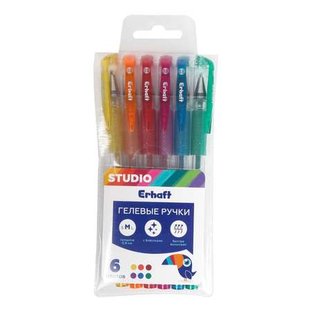 Ручка гелевая Erhaft 6 шт.