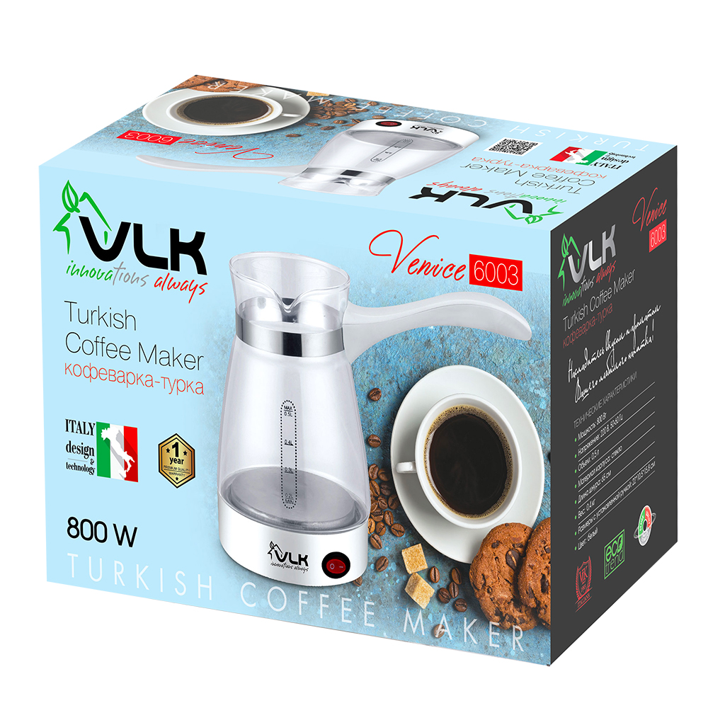 Кофеварка-турка VLK Venice-6003 - фото 7