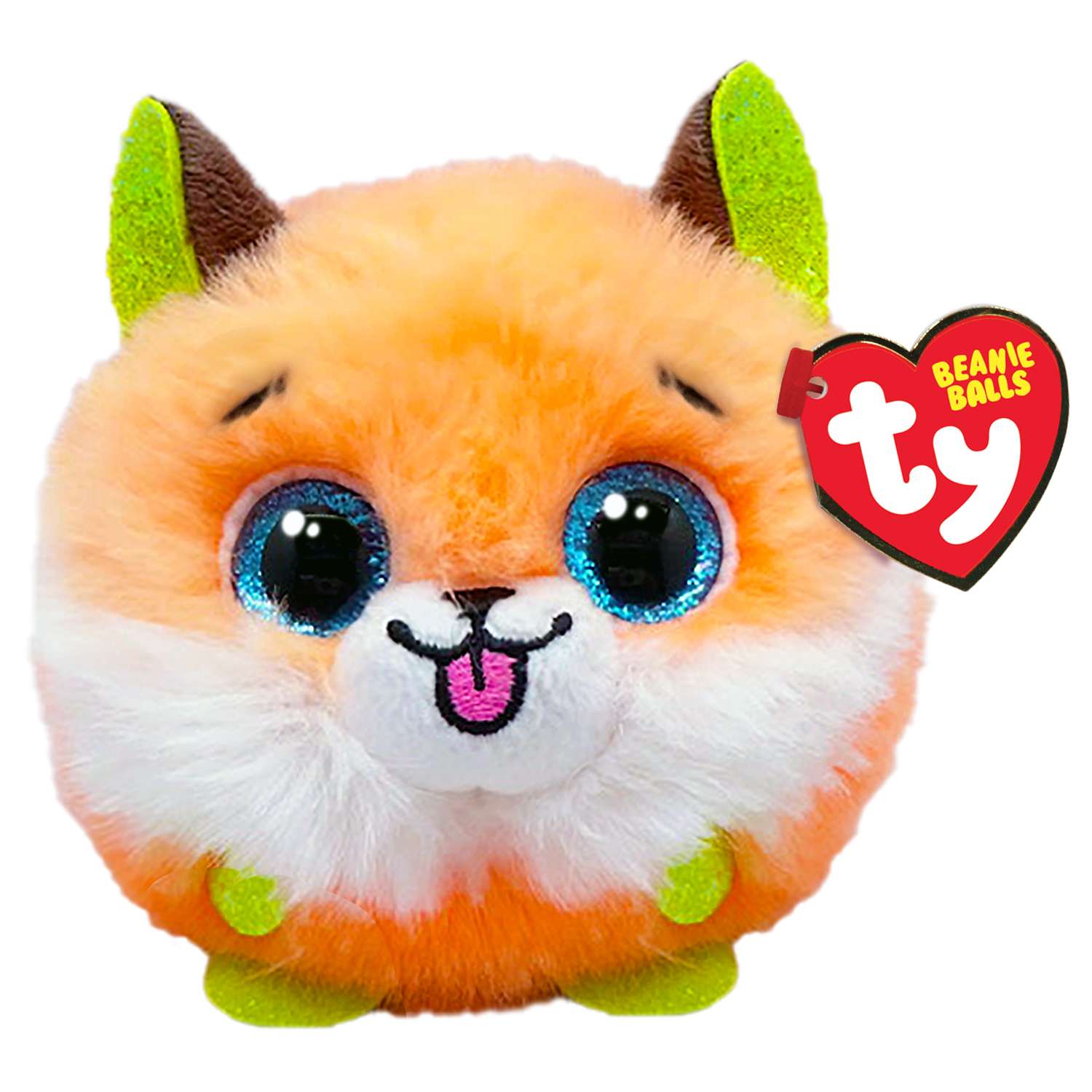 Игрушка мягкая TY собачка 10 см - фото 1