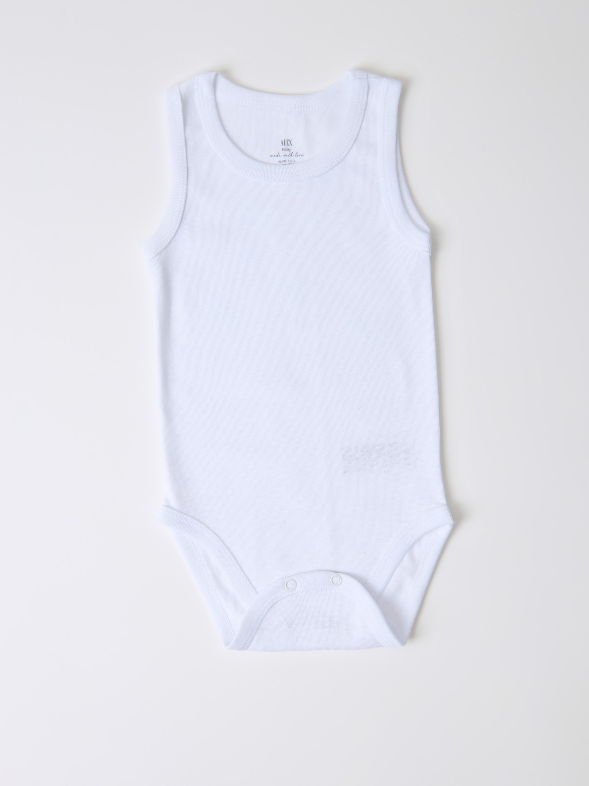 Боди 2 шт ALEX YVN Bdm2-52-белый - фото 3