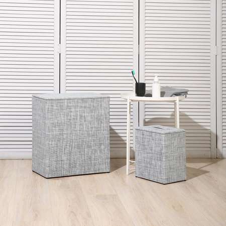 Корзина для белья CASY HOME 46х27х53см HB-013
