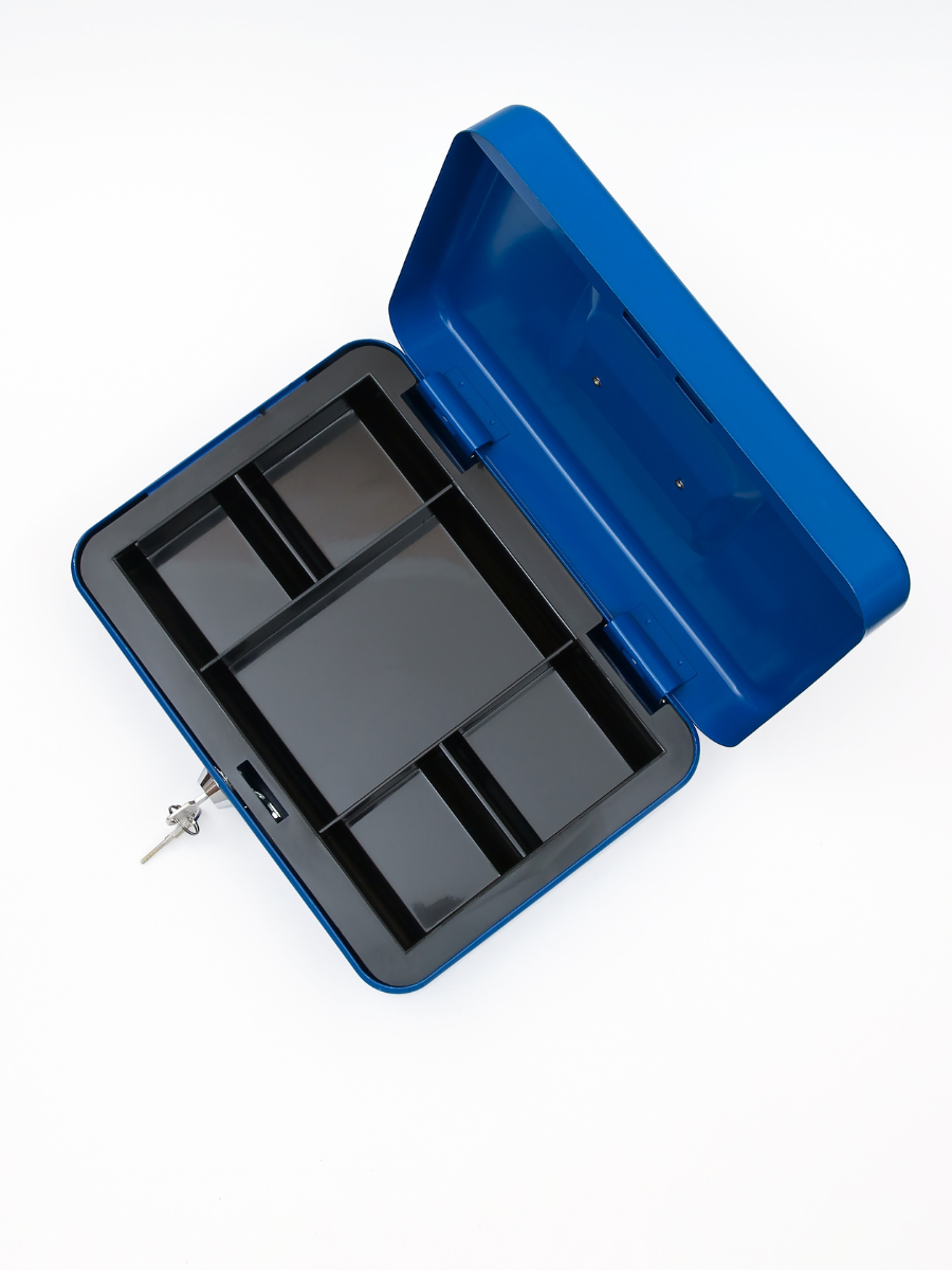 Ящик для денег AXLER металлический кэшбокс для хранения - фото 7