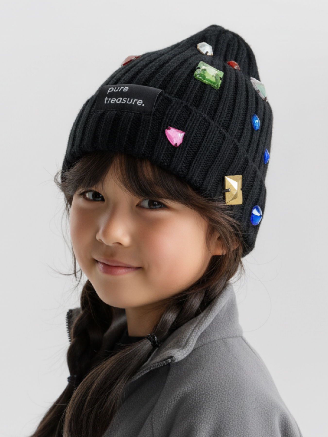 Шапка Happy Baby 89153-0_black - фото 1