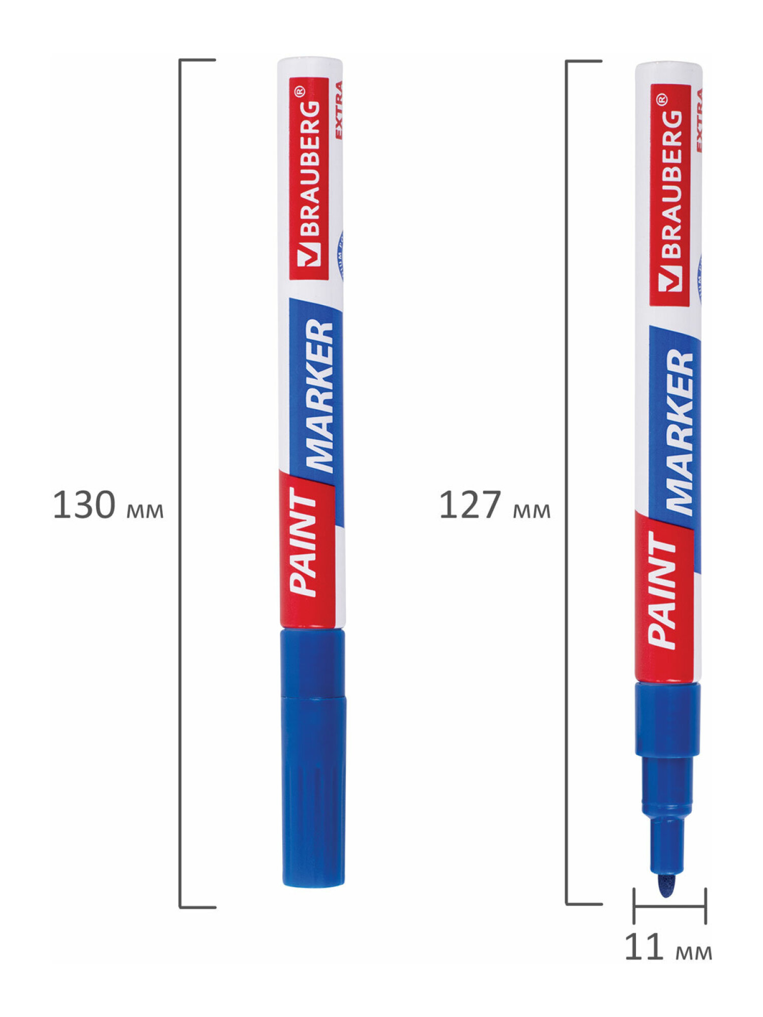 Маркеры Brauberg 7 шт. - фото 23