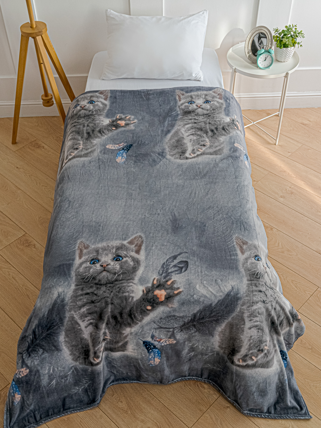 Плед PAVLine Аэро Софт Котик 150 x 200 см - фото 1