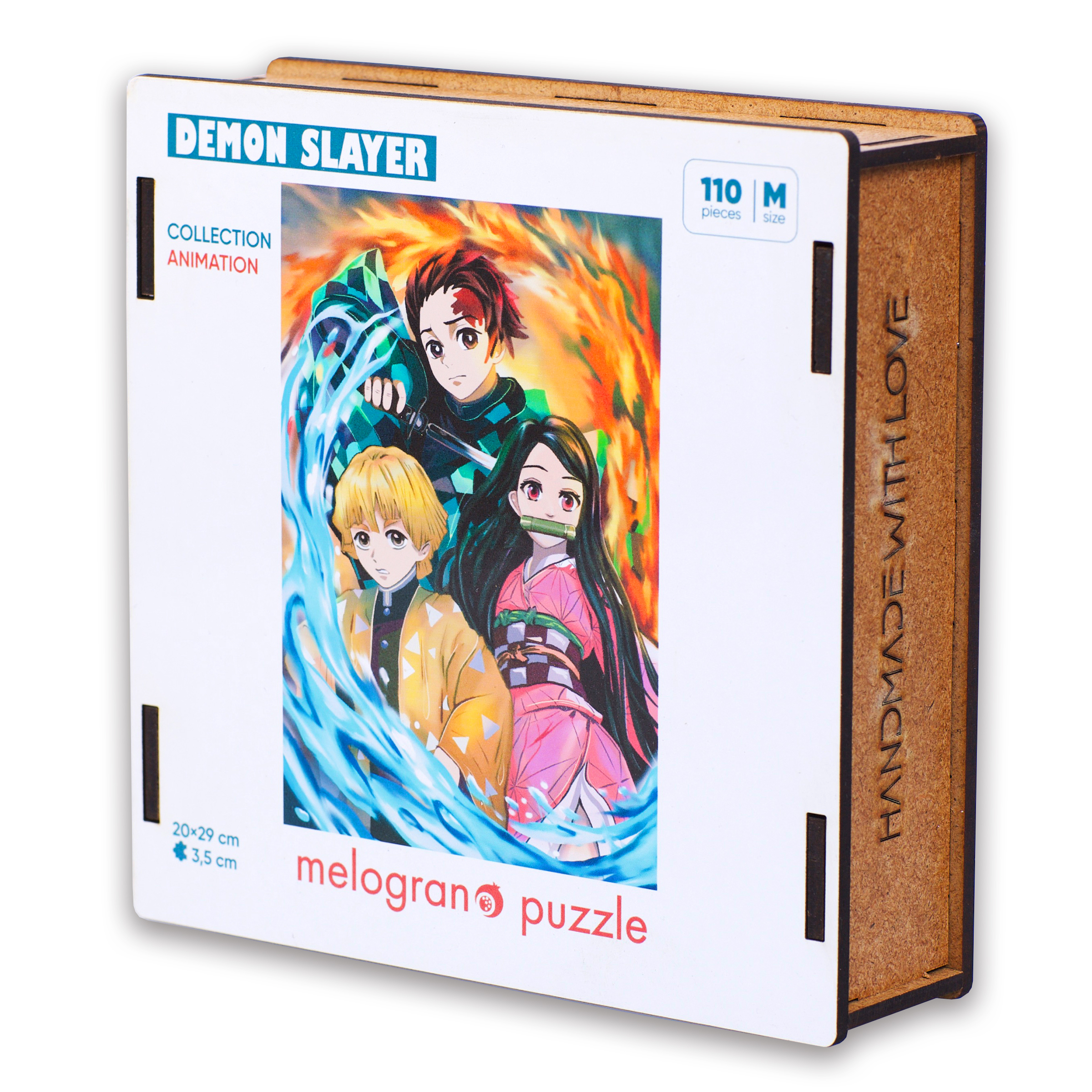 Пазл 1TOY Клинок рассекающий демонов деревянный - фото 3