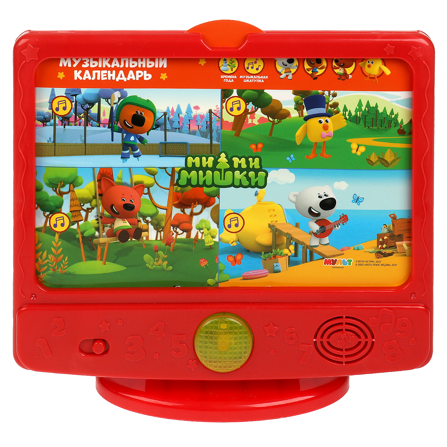 Игрушка УМка развивающий центр Мимимишки Телевизор - фото 3