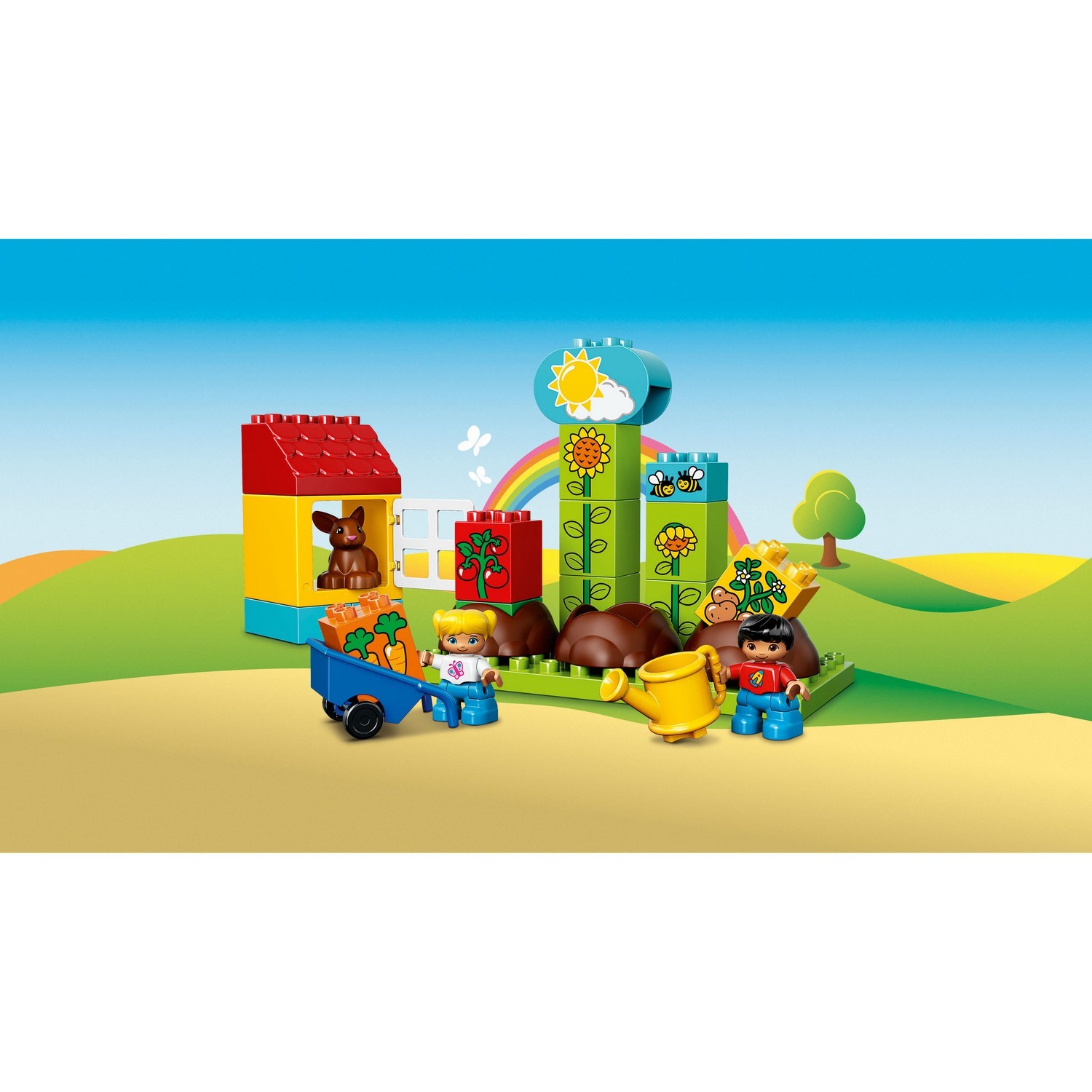 Конструктор LEGO DUPLO Мой первый сад блочный - фото 4
