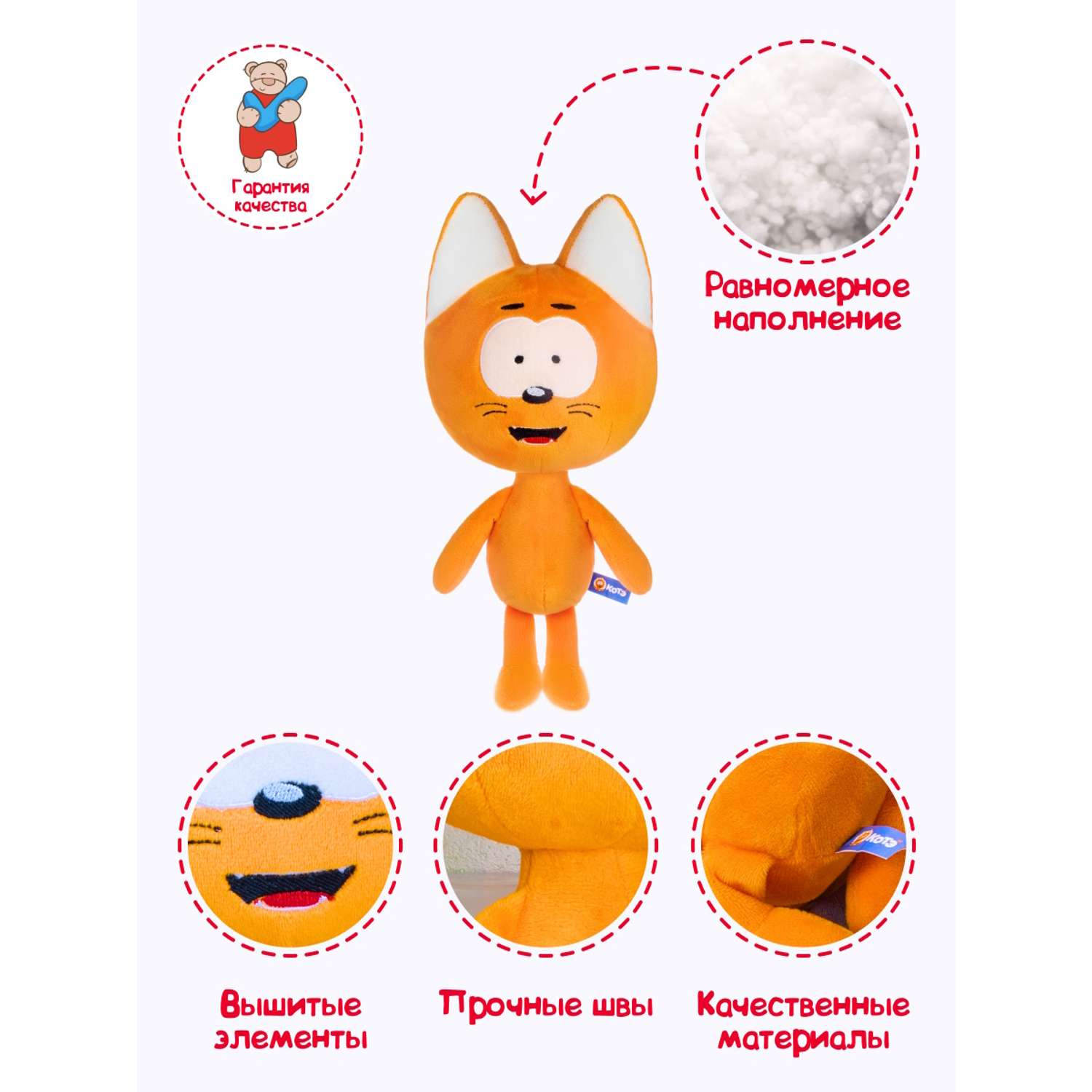 Игрушка подарочная Fancy Котёнок Котэ STK01 - фото 9