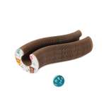 Когтеточка для кошек Barbaks Круглый трек с шариками картонная 53*25см