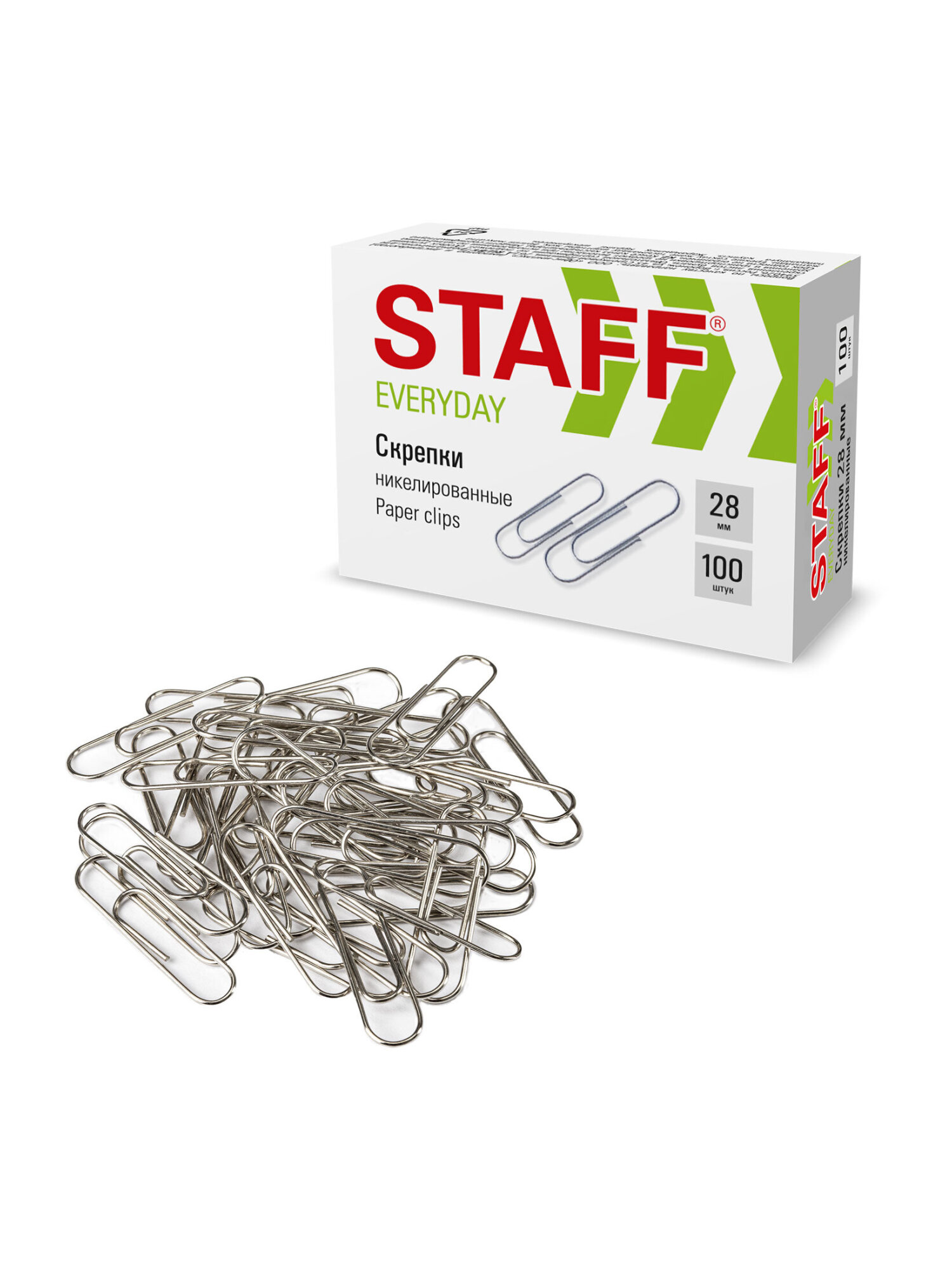 Скрепки Staff 1000 шт. - фото 2