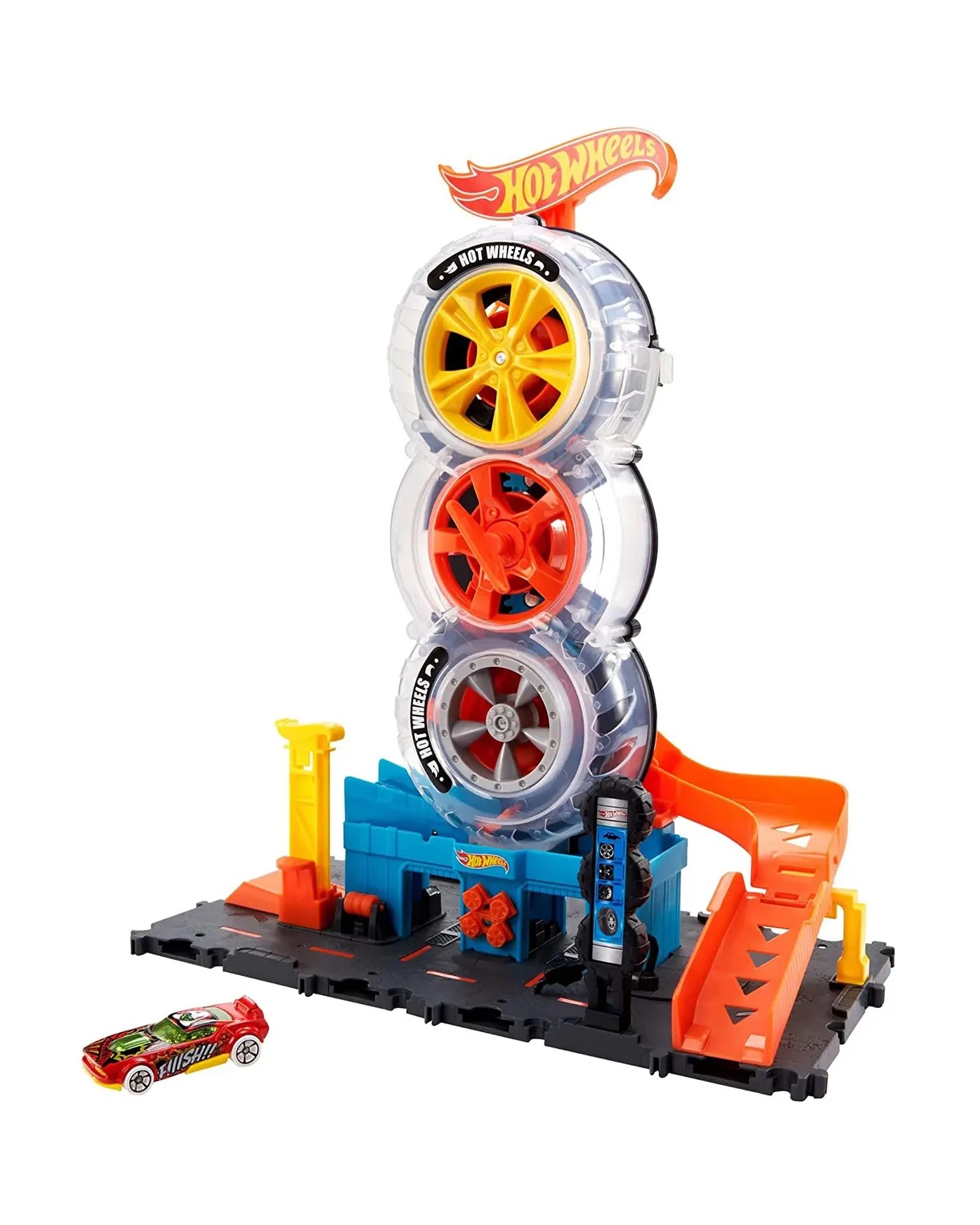 Парковка Hot Wheels Шиномонтажная мастерская HDP02 - фото 5
