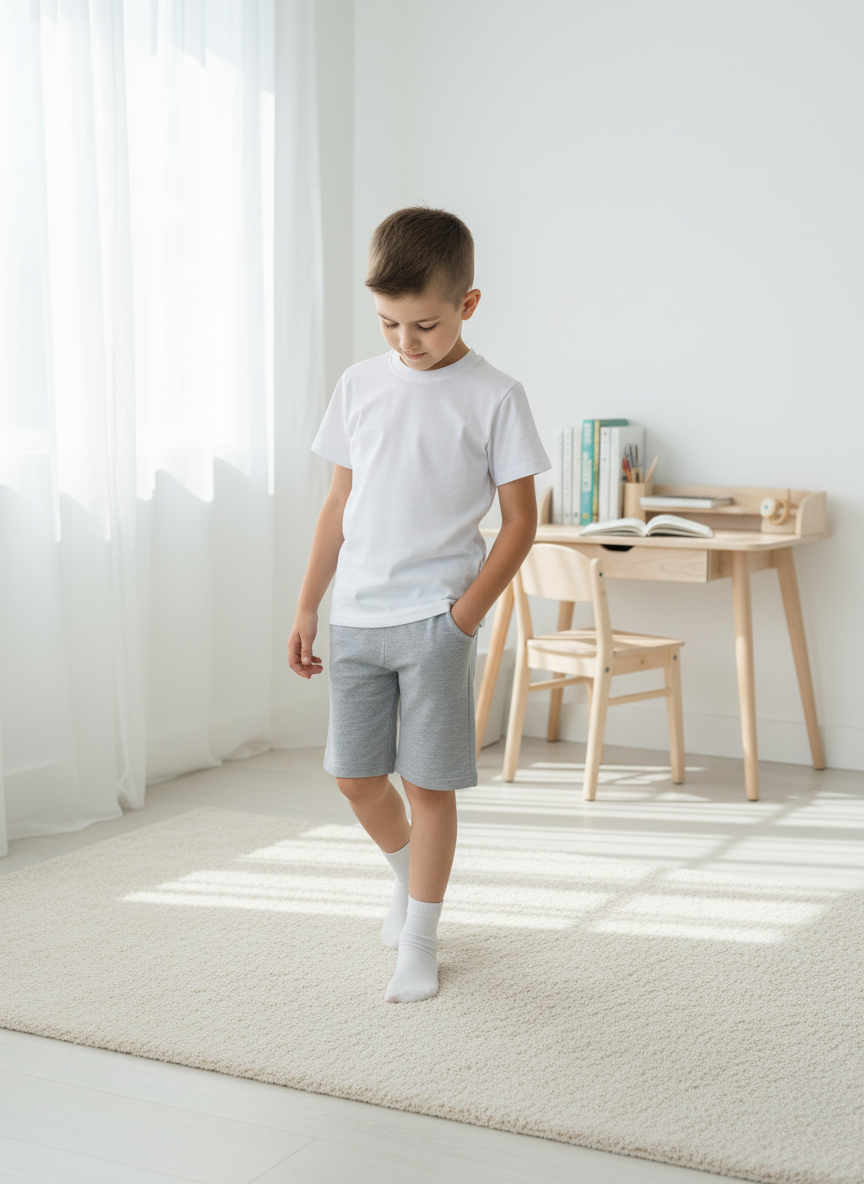 Шорты Утенок 462 меланж - фото 1