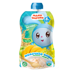 Каша готовая Маленькое счастье Малышарики овсяная с фруктами 111г с 6месяцев