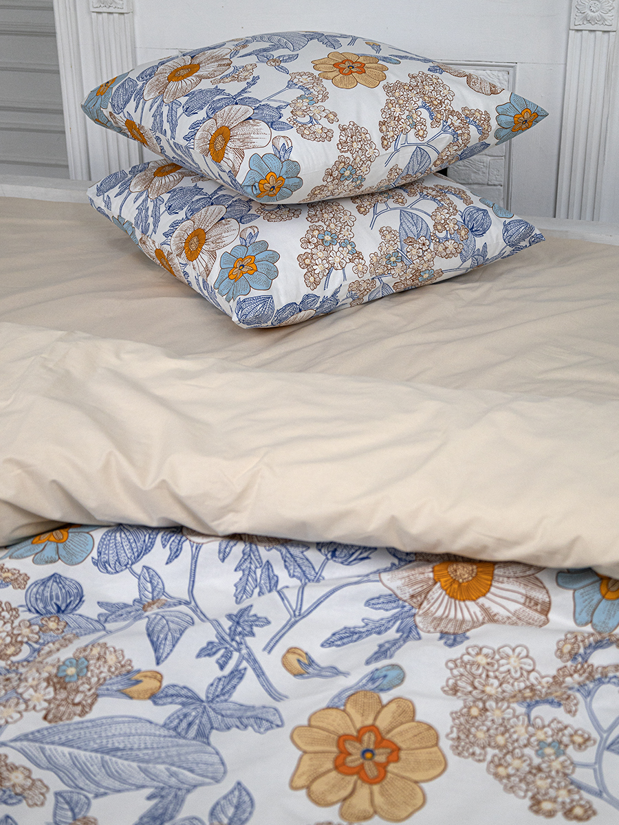 Комплект постельного белья BRAVO Флорес двуспальный 4 предм. - фото 7