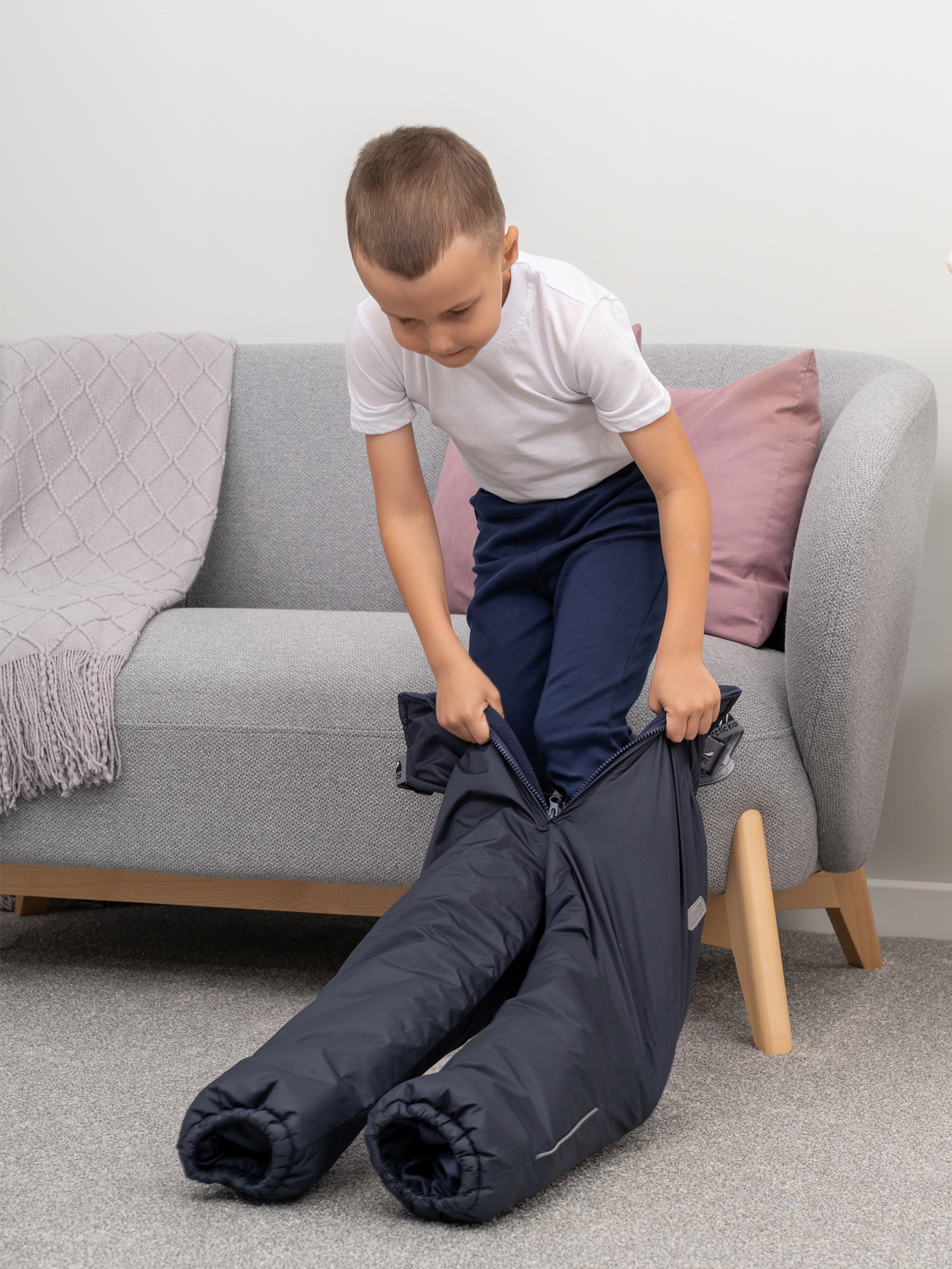 Брюки Утенок 432/1 т.синий - фото 3