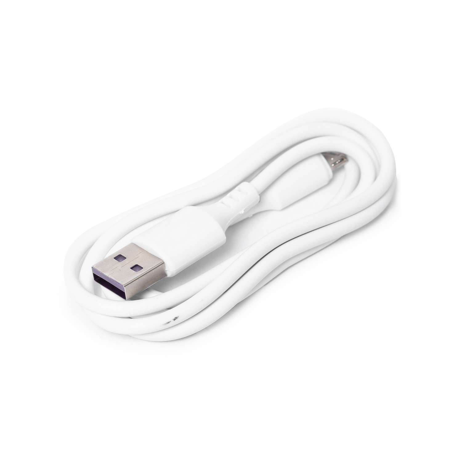 USB кабель ё MicroUSB 1м Белый - фото 2