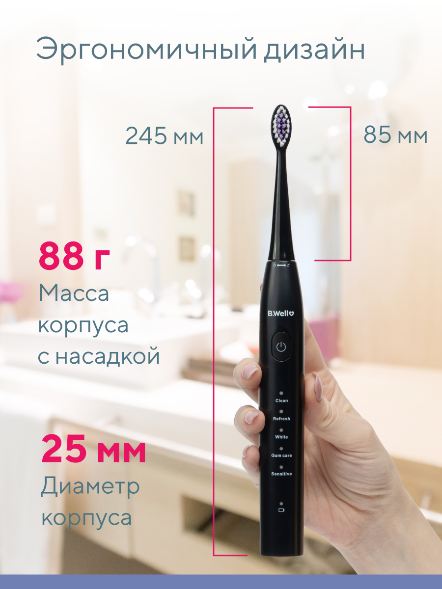Зубная щетка электрическая B.Well - фото 15