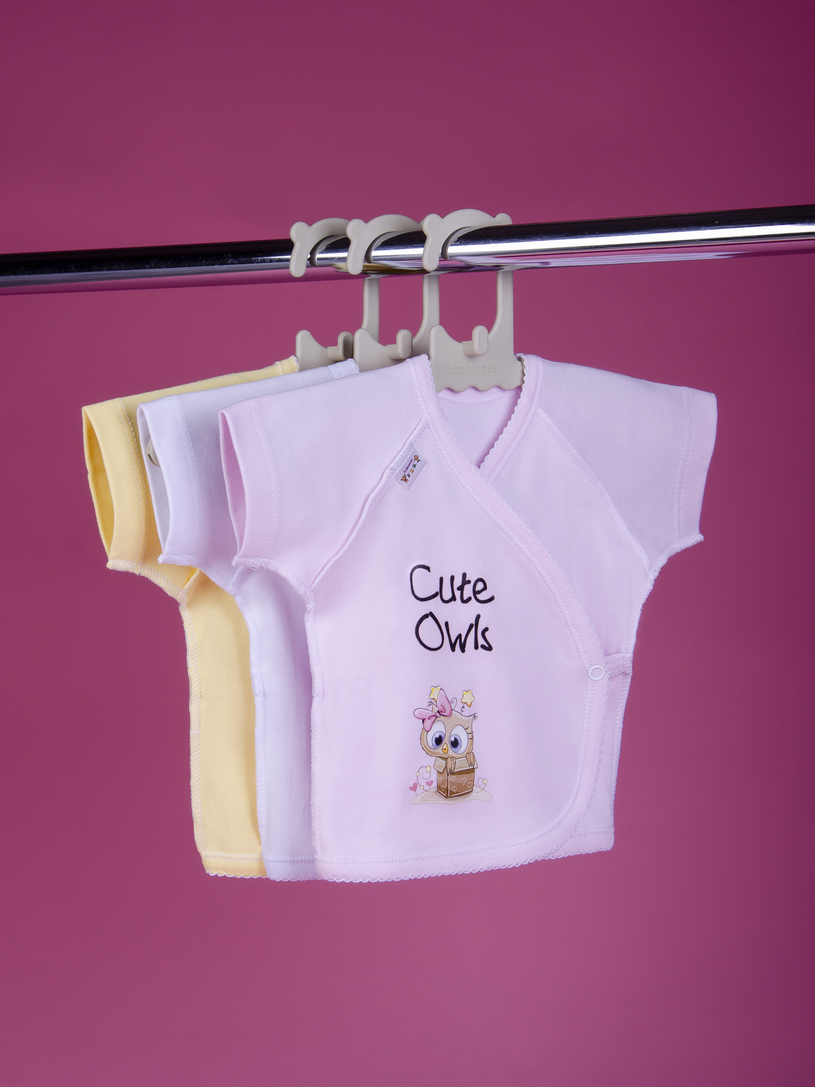 Распашонка 3 шт Софьюшка Rasp/kr/Sof-02/0050 - фото 3