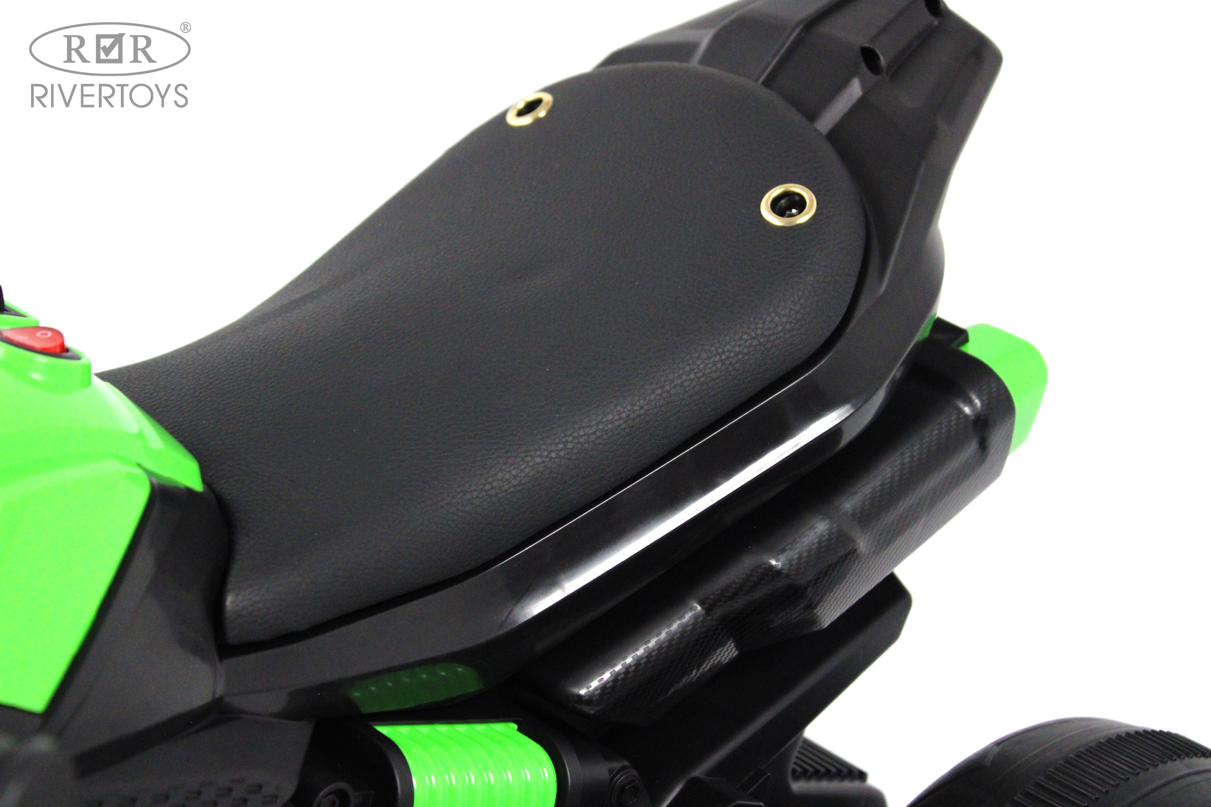 Электромобиль RIVERTOYS K002PX-GREEN - фото 6