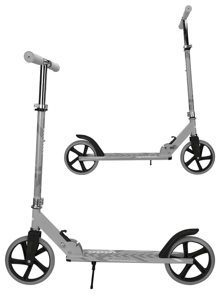 Самокат Рыжий кот двухколесный - фото 3