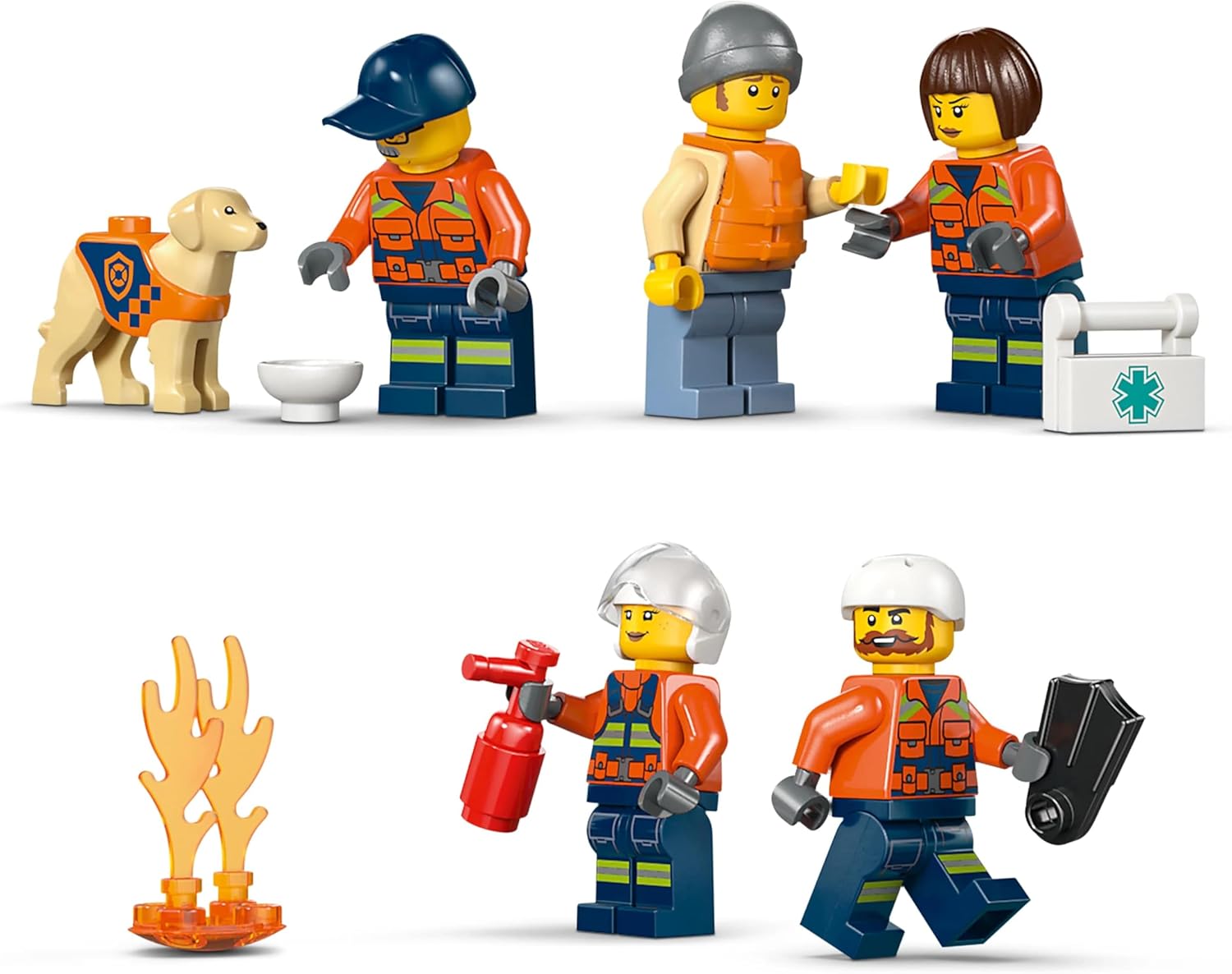 Конструктор LEGO City Спасательный корабль 742 дет. - фото 6