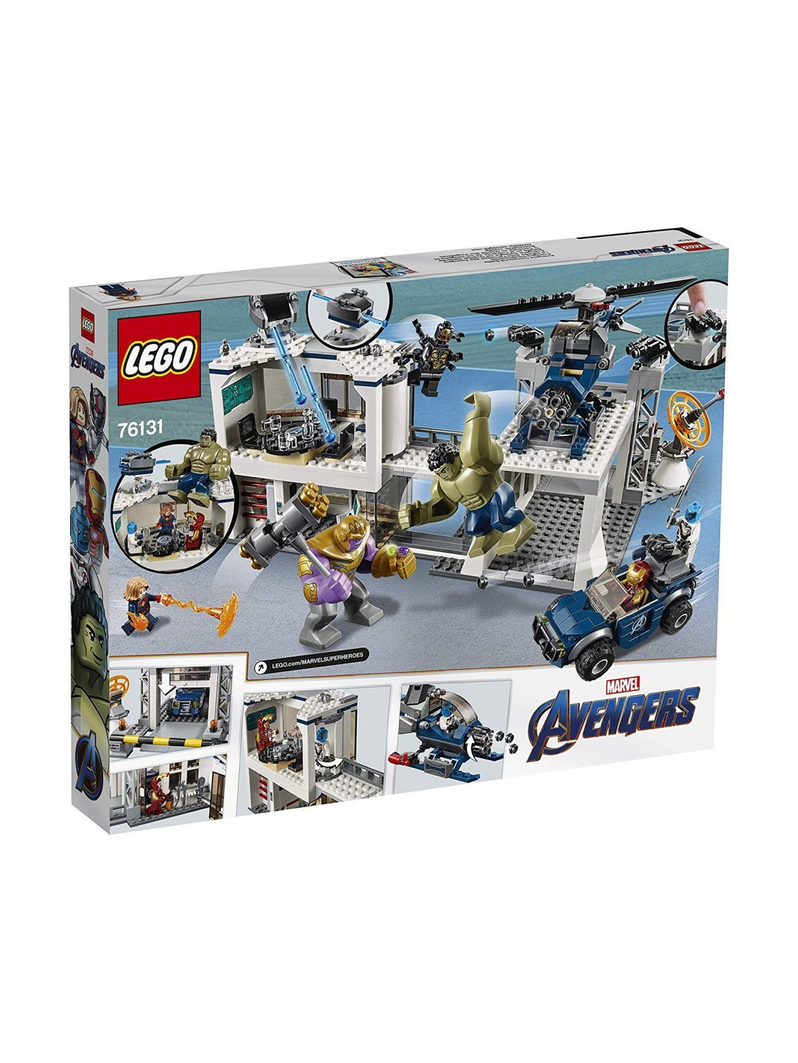 Конструктор LEGO Marvel Super Heroes Битва на базе Мстителей 699 дет. - фото 3