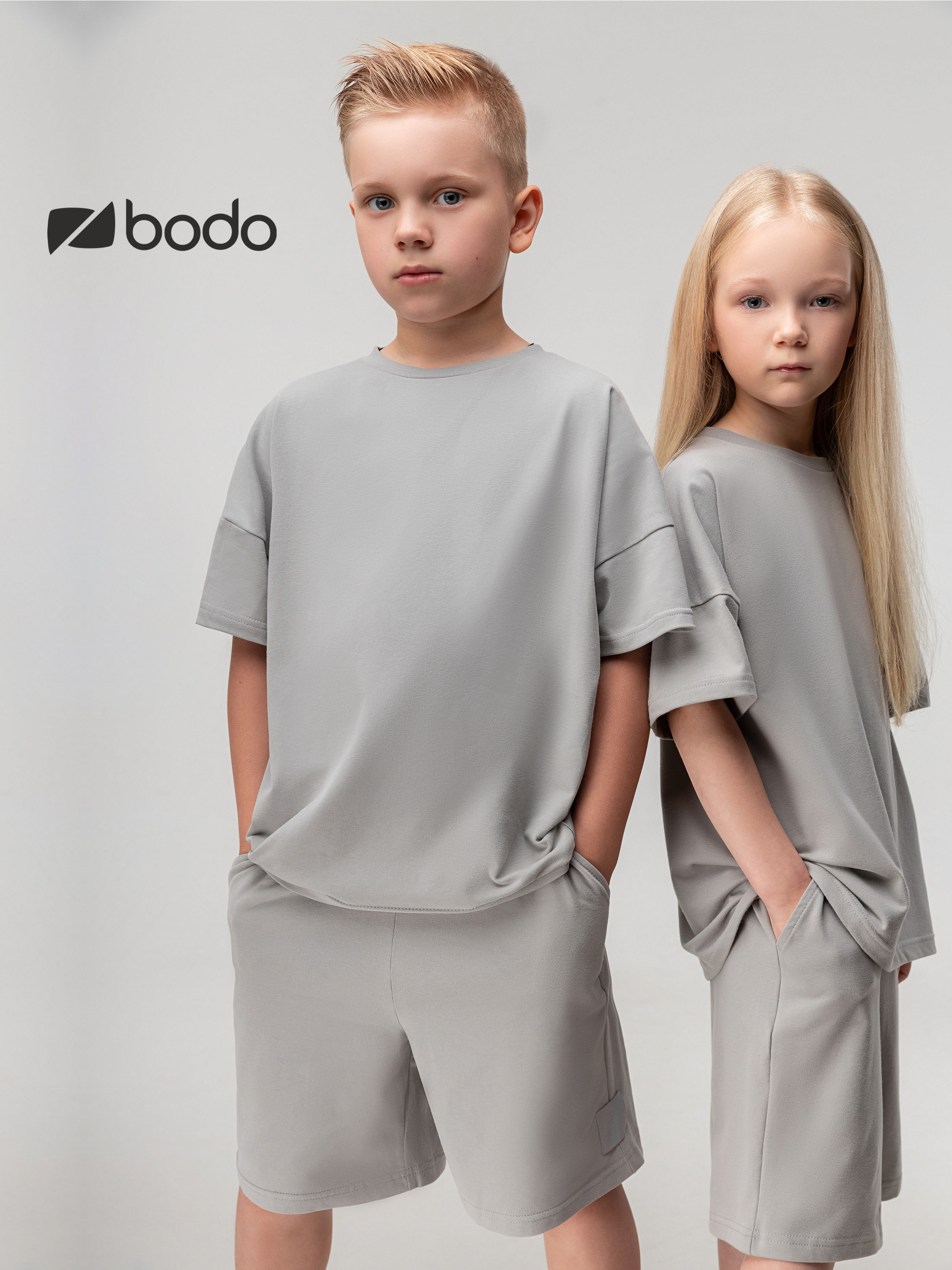 Костюм Bodo 11-627MU_светло-серый - фото 2