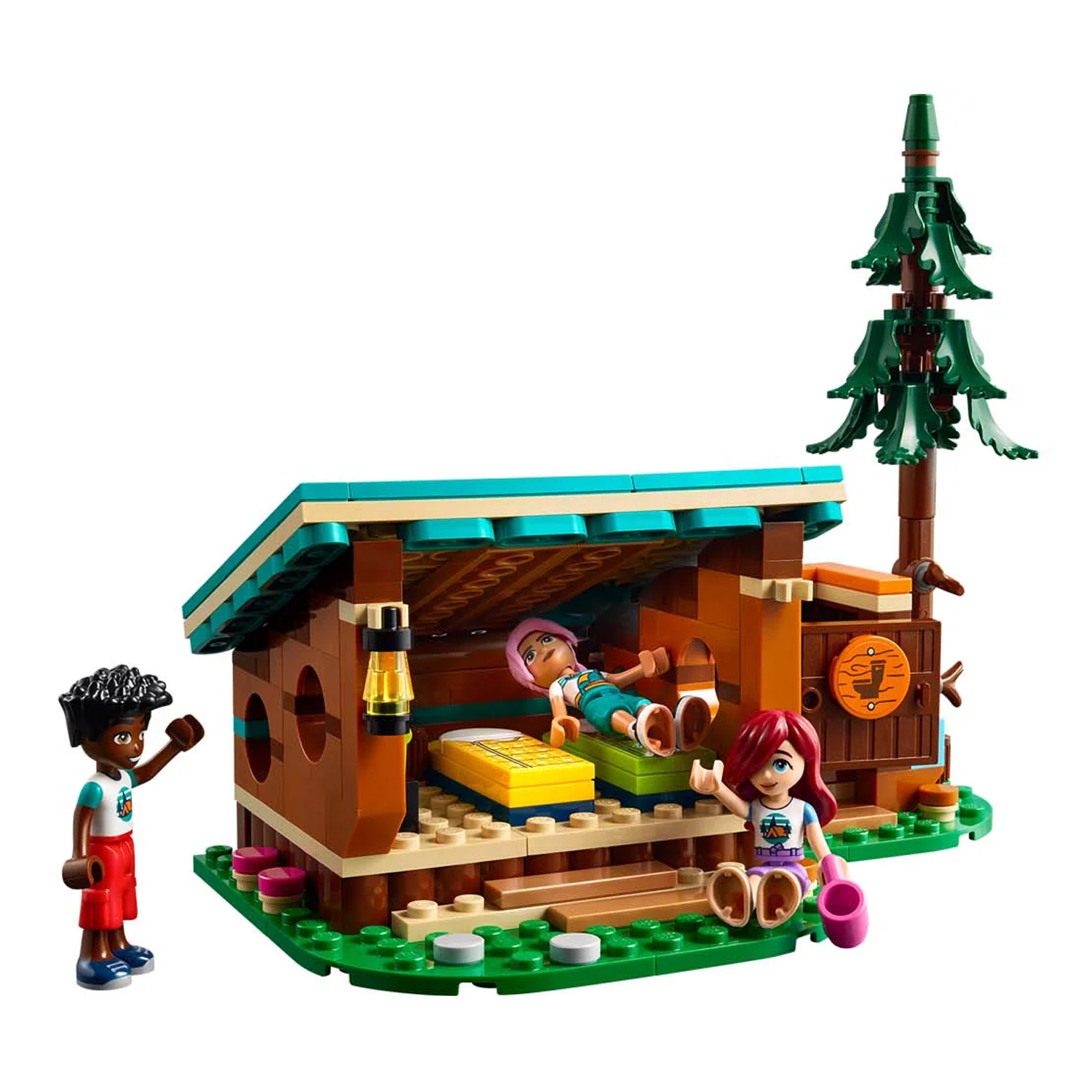 Конструктор LEGO Friends Домики в летнем лагере блочный - фото 4