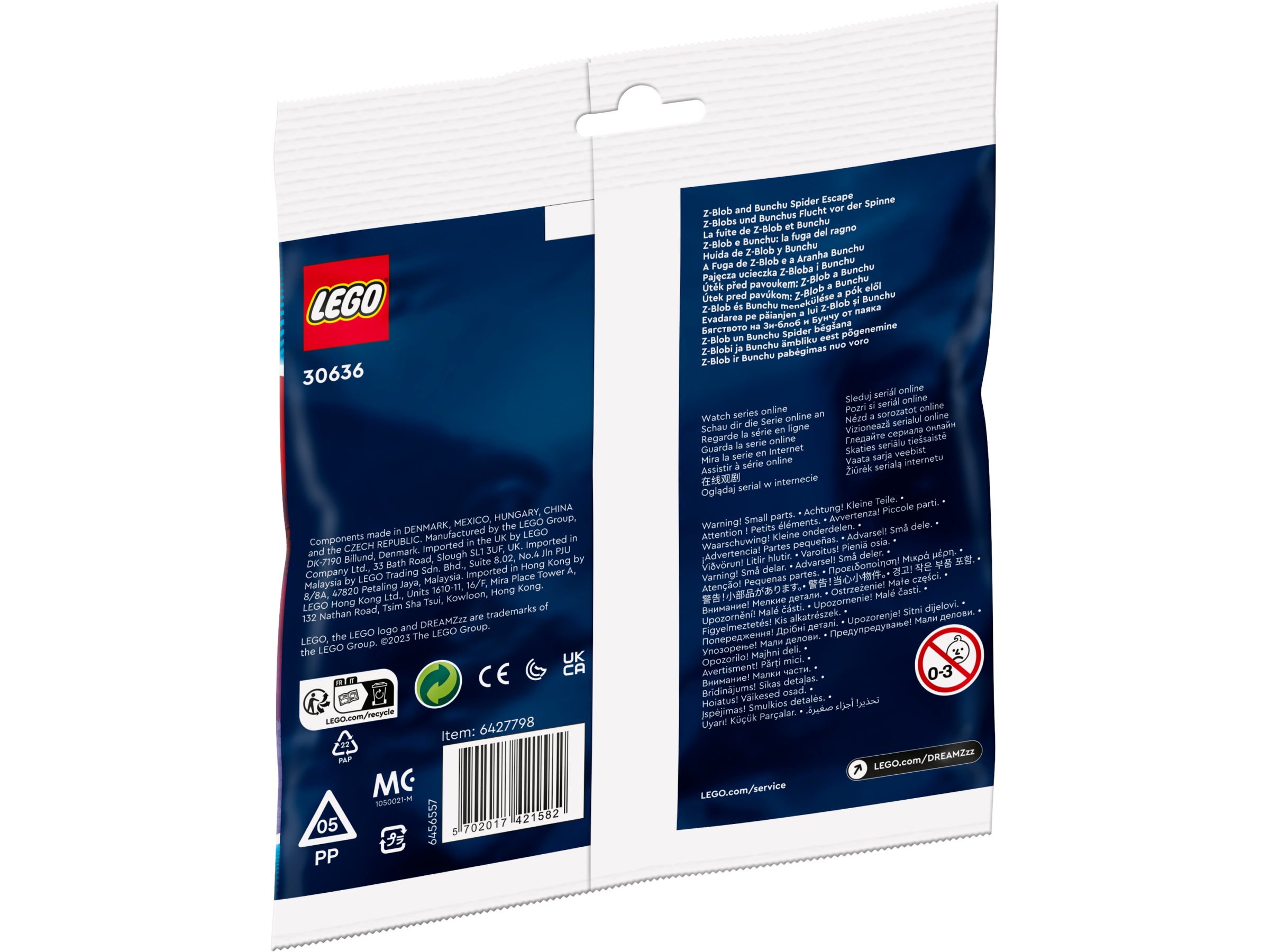 Конструктор LEGO DREAMZzz Z-Blob и побег паука Банчу 44 дет. - фото 3