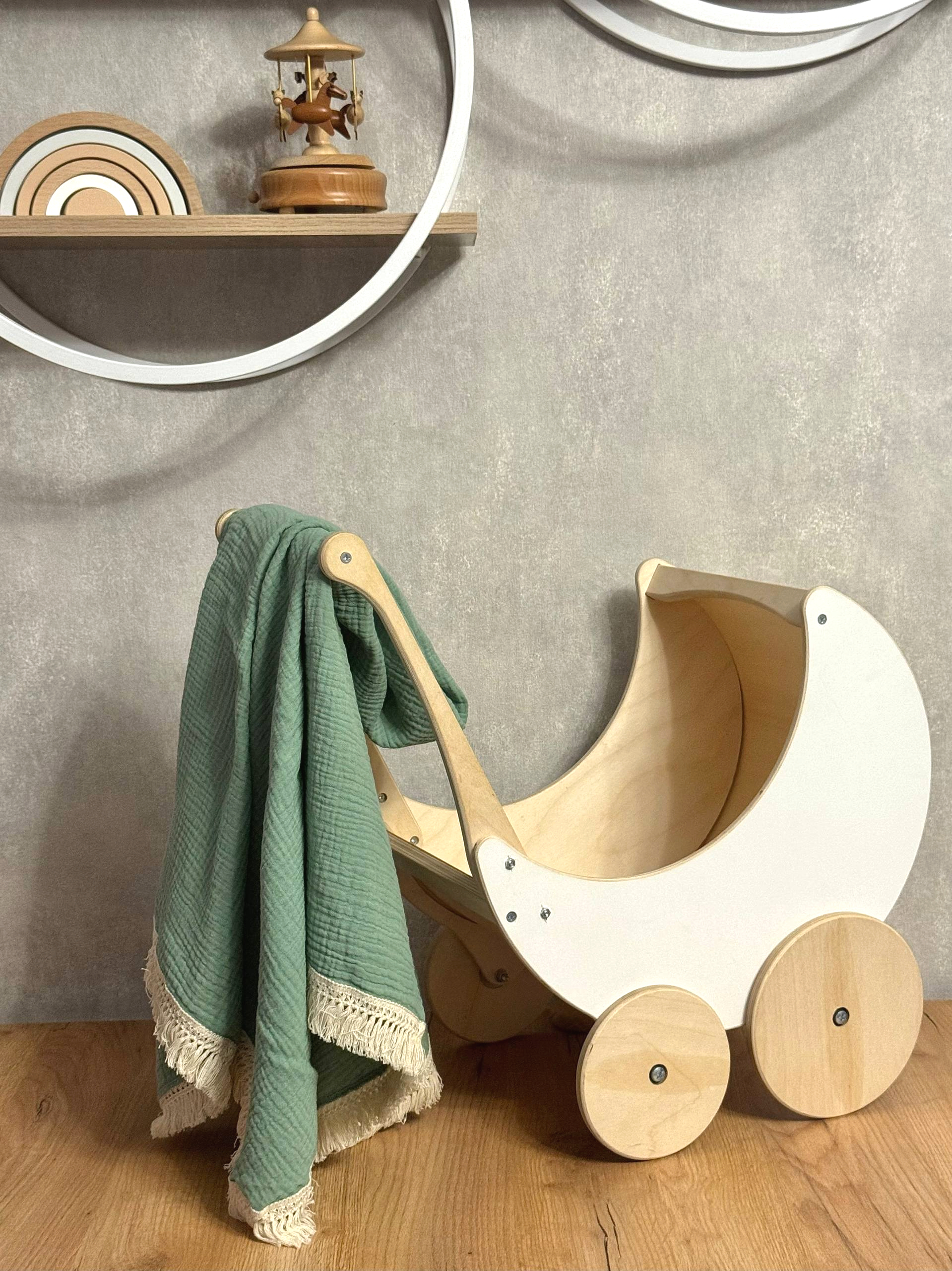 Плед Ладушки муслиновый 100 x 130 см муслин - фото 4