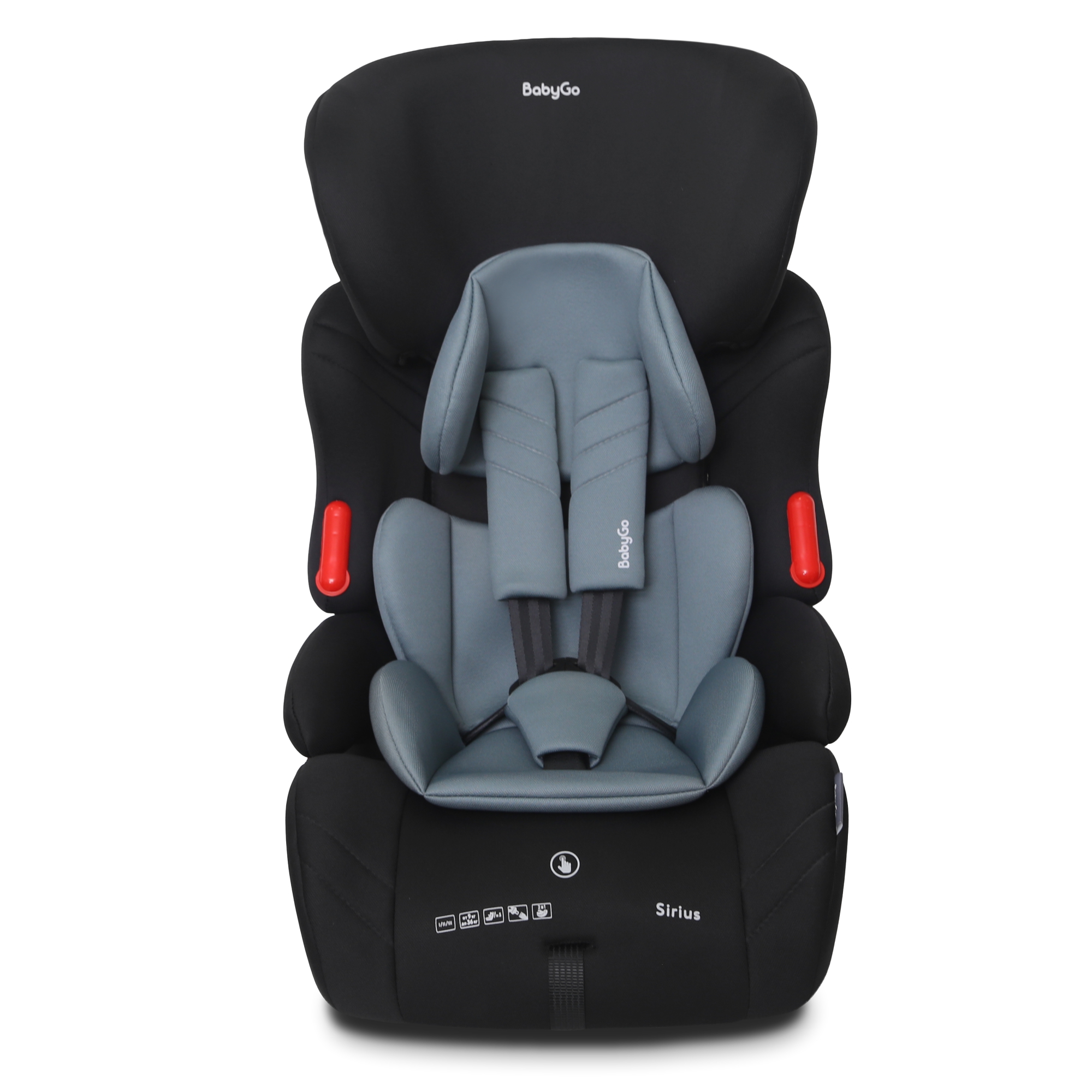 Автокресло BabyGo Sirius New 1/2/3 (9-36 кг) зеленый - фото 1