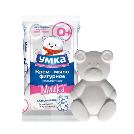 Крем-мыло Умкa Мишка фигурное 60г 870704