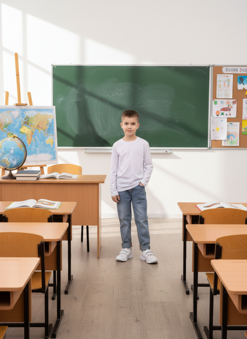 Лонгслив Утенок 698/1 белый - фото 3