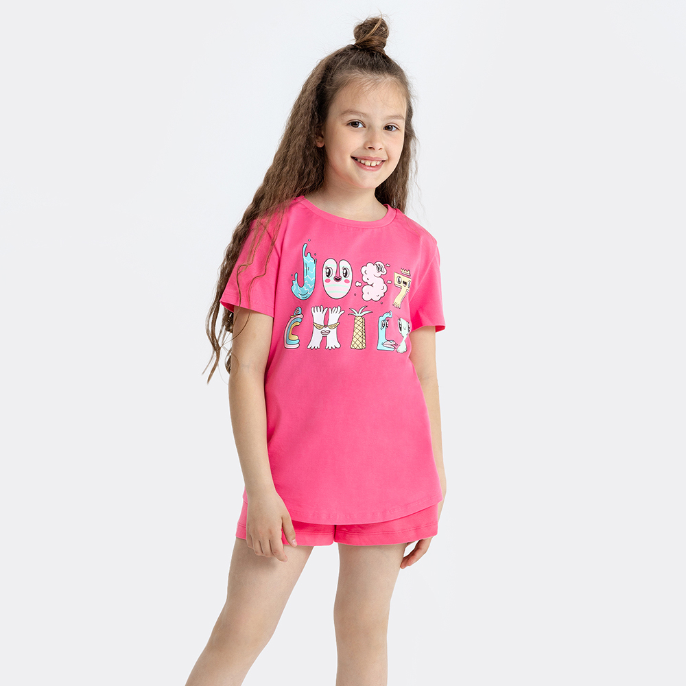 Футболка Mark Formelle (Марк Формэль) 117845/фуксия +печать - фото 2