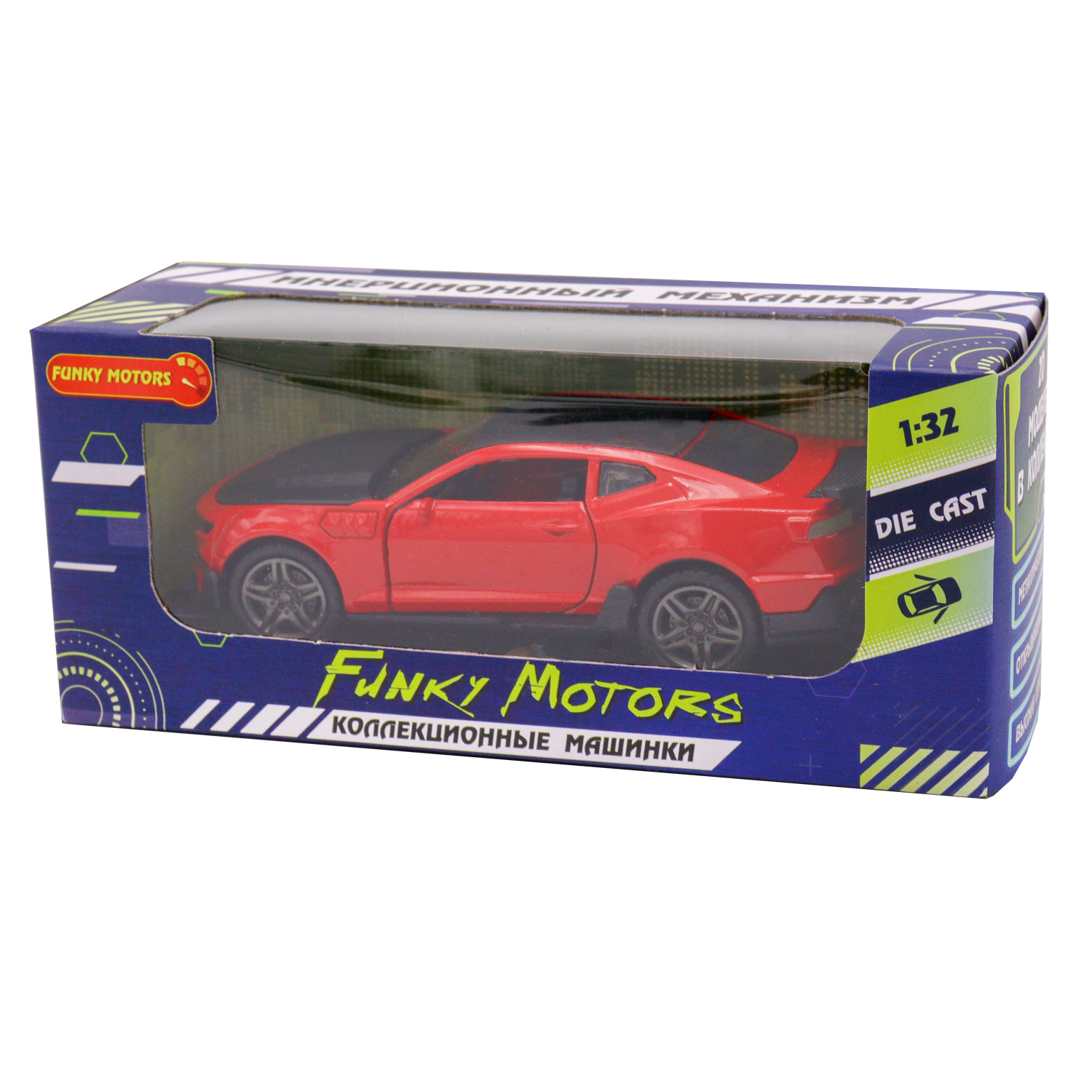 Автомобиль Funky Toys Купе 1:32 FT1101-15 - фото 3