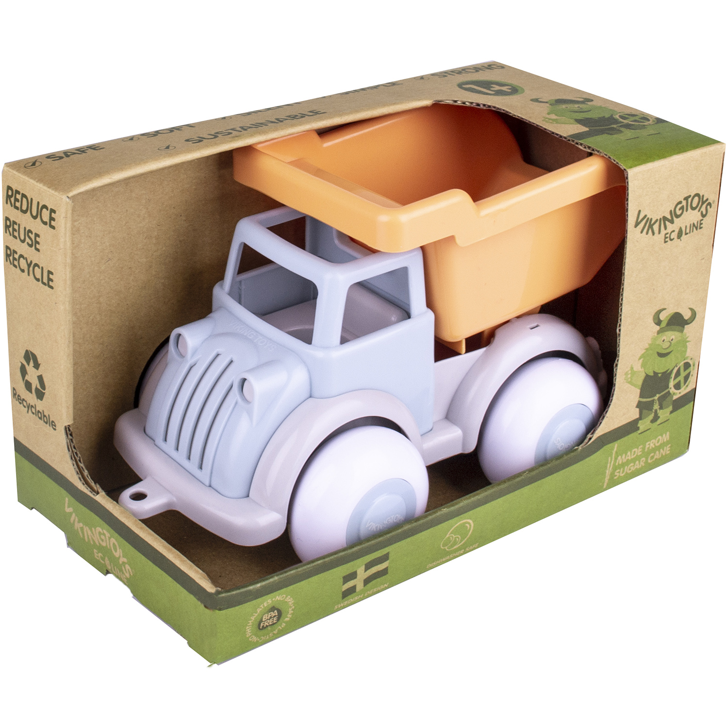 Самосвал VIKINGTOYS ECOLINE 23 см детям от 1 года 81230 - фото 3