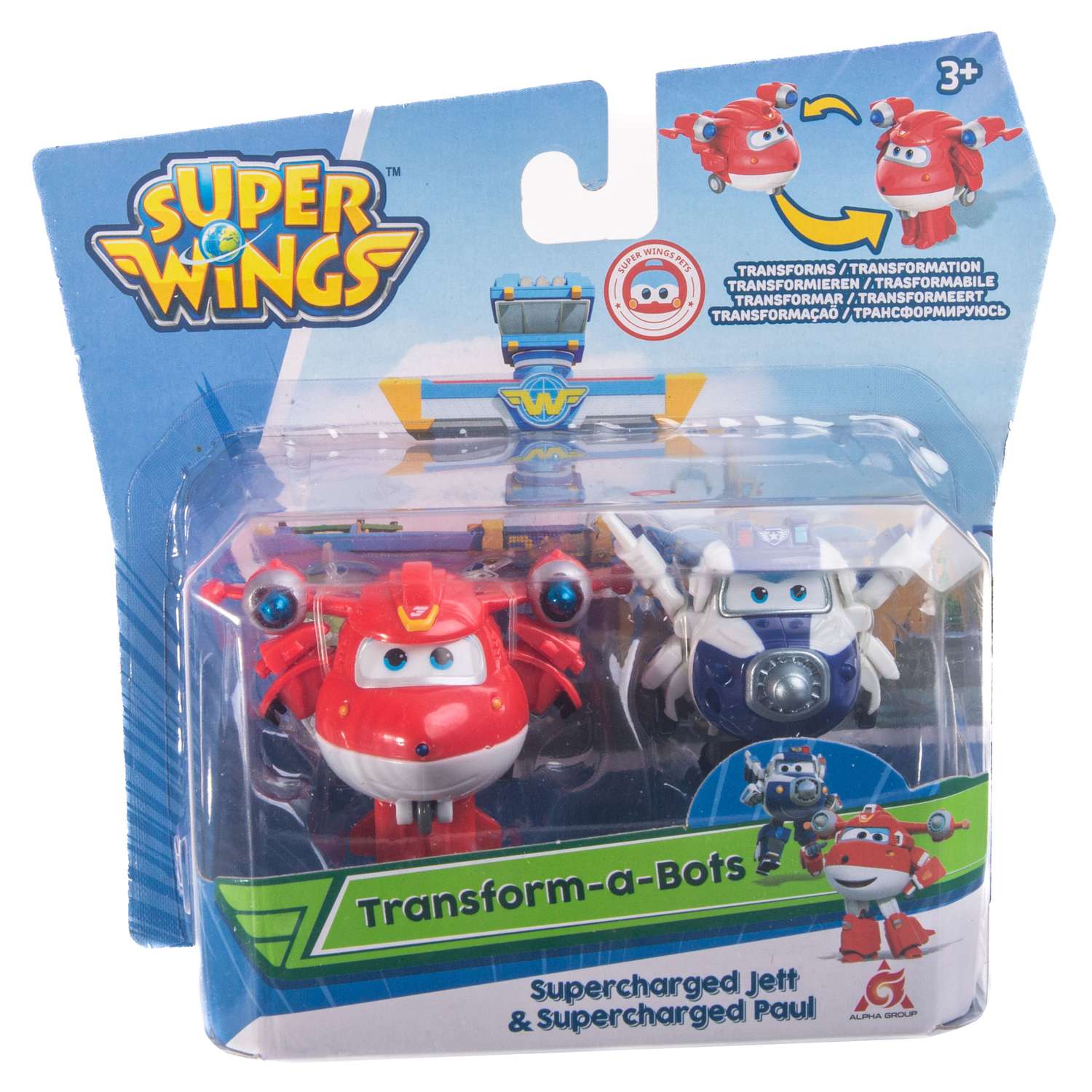 Игровой набор Super Wings Джетт Пол мини - фото 10