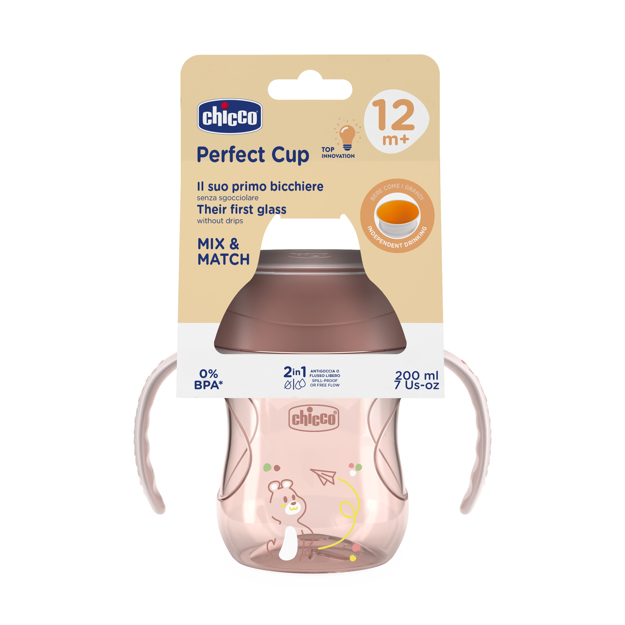 Поильник Chicco 200 мл - фото 8