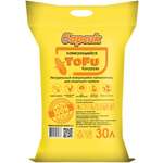 Наполнитель Барсик Tofu Кукуруза 30 л комкующийся, растительный