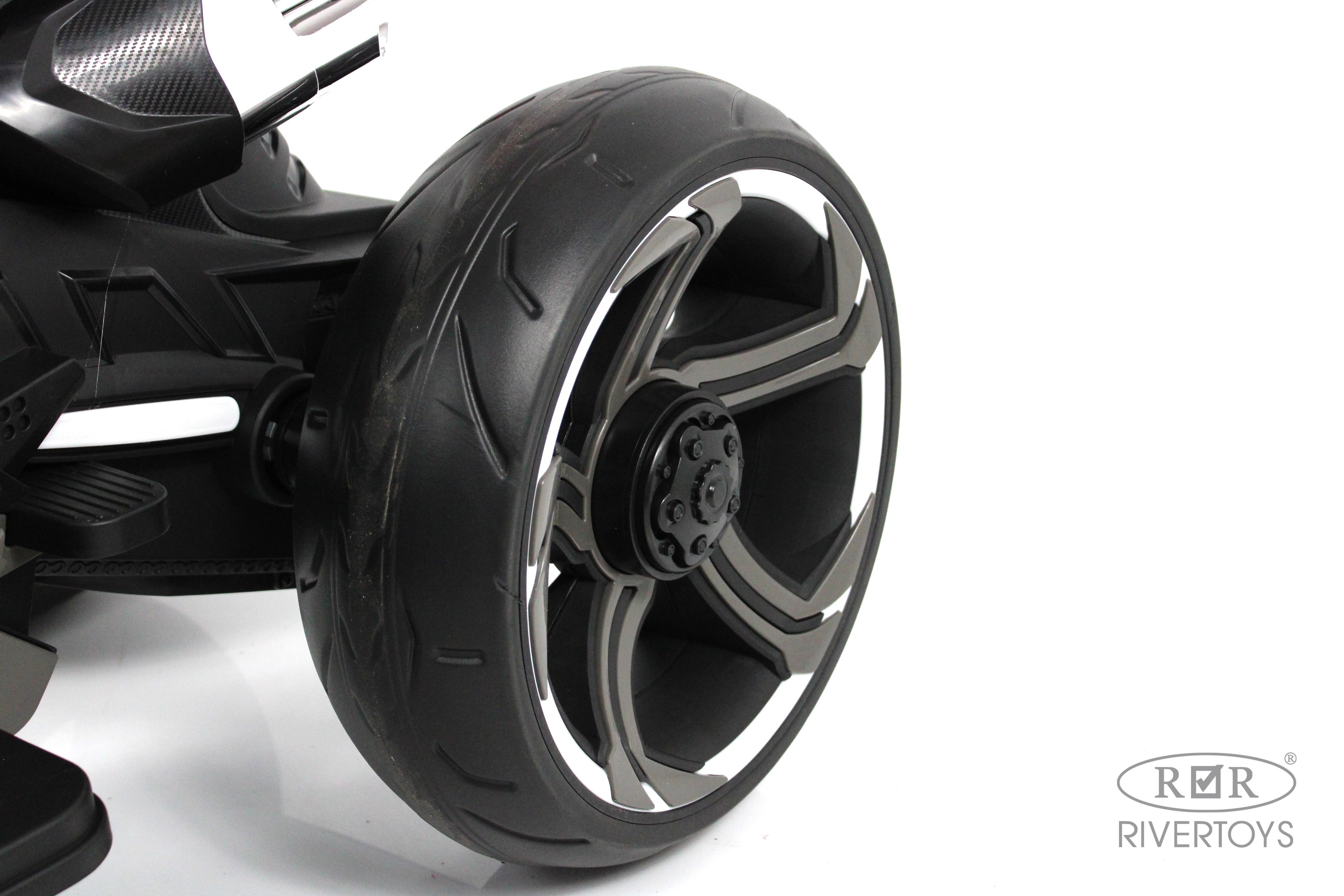 Электромобиль RIVERTOYS C111MC-GREY - фото 12