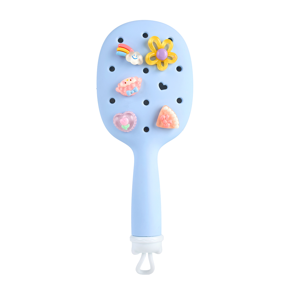 Solomeya Набор украшений для расчески, Радуга, 5 шт./Set of charms for hair brush, Rainbow, 5 pcs. - фото 11