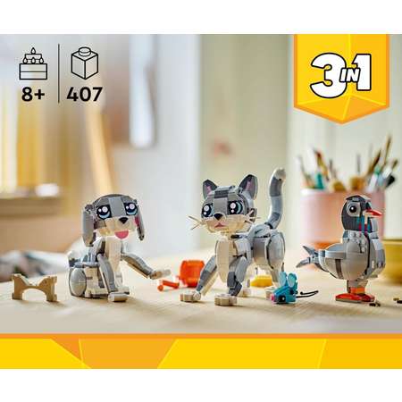 Конструктор LEGO Creator Игривый котенок блочный