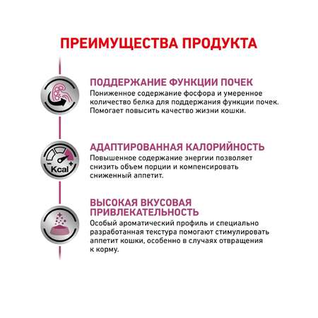 Корм для кошек ROYAL CANIN Renal RF23 лечение заболеваний почек 2кг