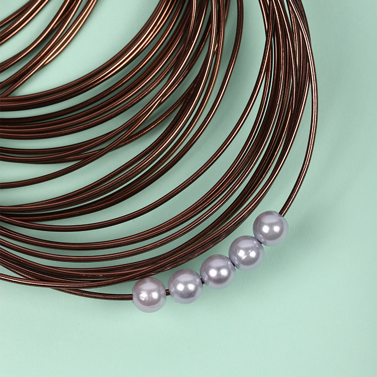 Проволока Magic 4 Hobby Ø 1,5мм цвет коричневый рул.10м - фото 2