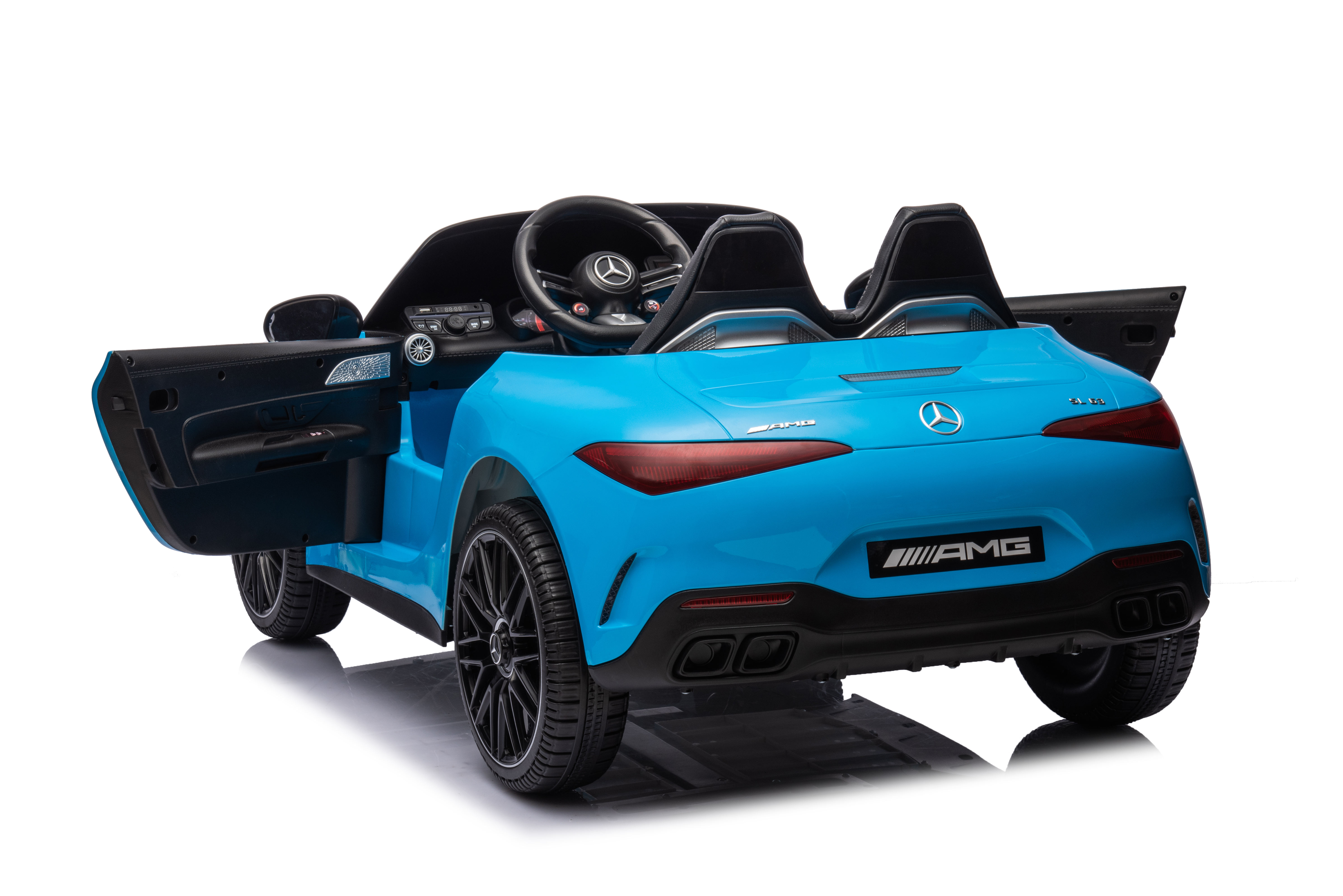 Электромобиль TOYLAND Mercedes Benz DK SL63 4х4, двухместный С пультом ДУ - фото 9
