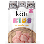 Корм для котят kott 75г курица