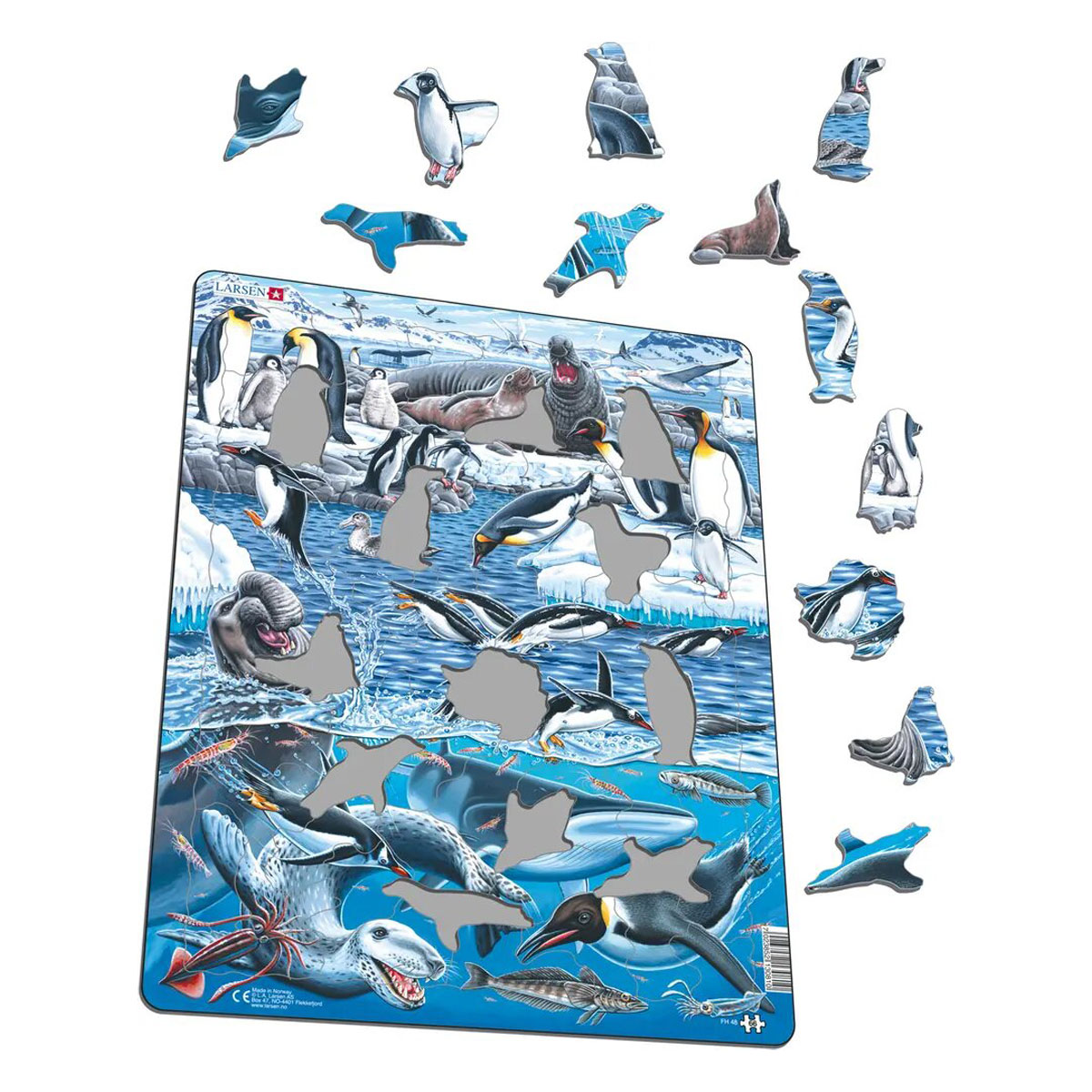 Пазл Larsen 66 элементов классический - фото 2