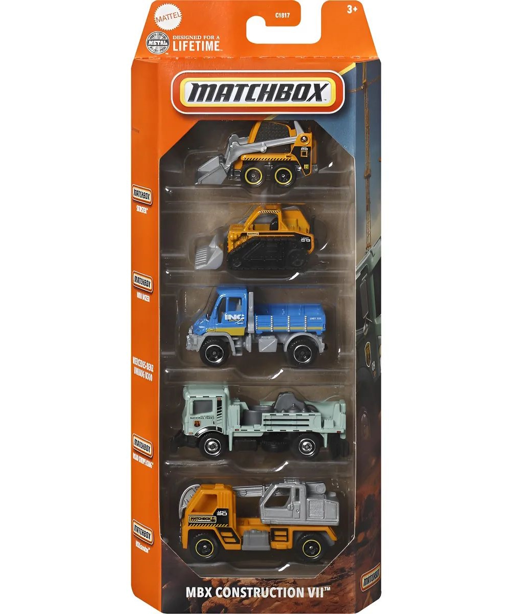 Игровой набор Matchbox MBX Construction VII 1:64 C1817 - фото 9